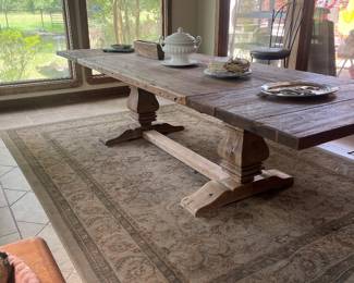 Beautiful solid wood dining table 