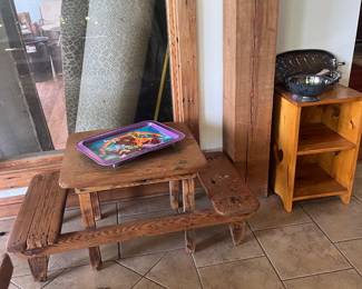 Cypress children’s picnic table 