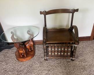 Very cool chair, table 