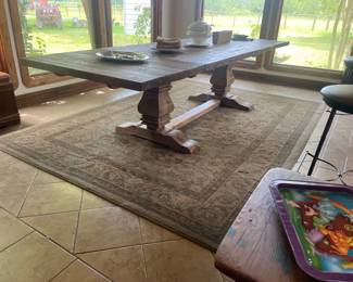 Beautiful solid wood dining table 