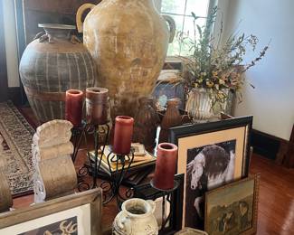 Large floor vases 