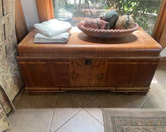 Vintage cedar chest 