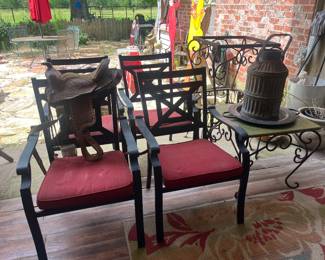 S/4 patio chairs 