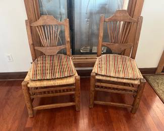 Handmade side chairs 