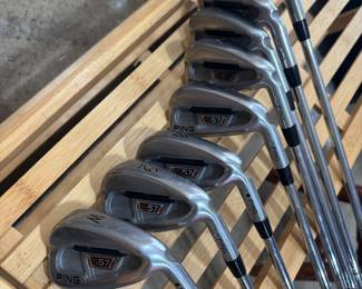 PING S57 Black. 8 pc Iron Set