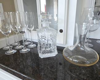 Crystal barware