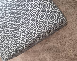 Large square ottoman