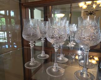 Crystal stemware