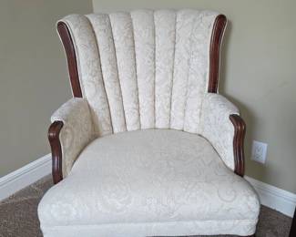 Channel back chair