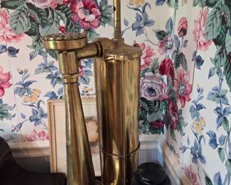 Antique brass Foghorn