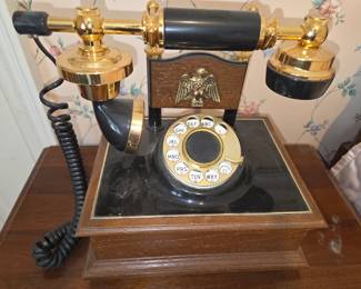 Antique desk phone