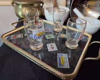Vintage barware set