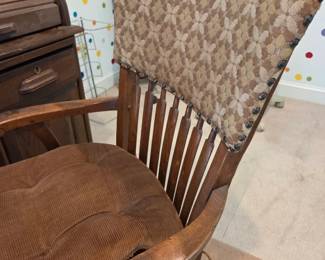 Vintage wooden office chair