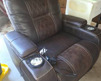Theater style seat