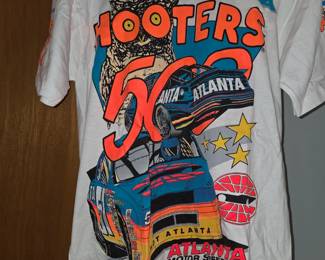 Hooters 50th Nascar anniversary T's