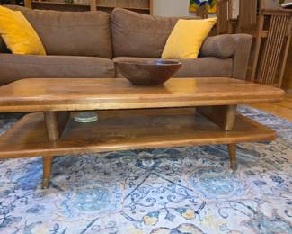 MCM 2 tiered coffee table
