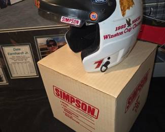 Simpson Alan Kulwicki commemorative helmet w/box
