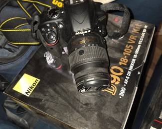 Nikon D90 DSLR camera