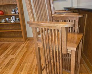 Amish made bar stools