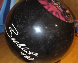 Nascar Brunswick undrilled bowling ball