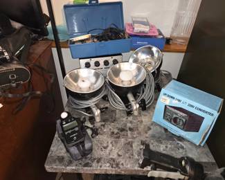 Photography equipment, lights