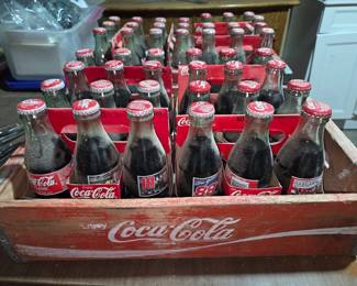 Vintage Coca-Cola bottles