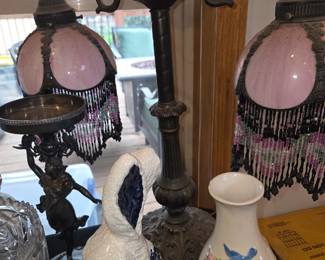 Vintage Art Noveau lamp