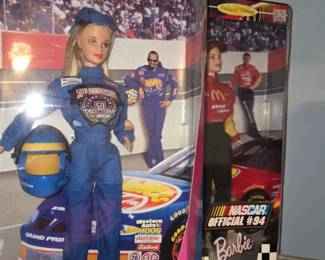 Barbie 'Nascar' collectible dolls