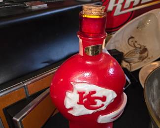 1969 Chiefs McCormack decanter - 1 of 2