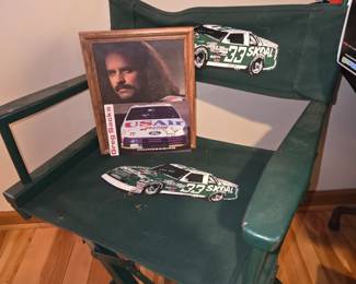 Vintage Skoal directors chair