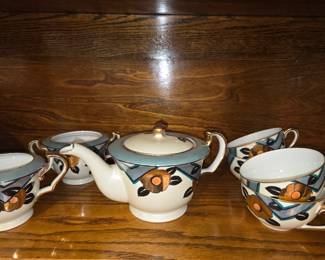Vintage Japanese tea set