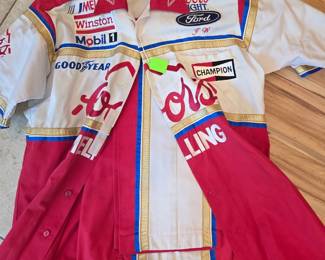 Vintage racing crew shirt & pants set