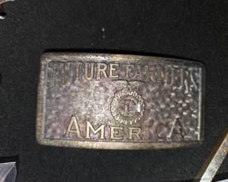 Vintage FFA belt buckle