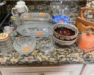 Variety of dishes 