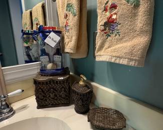 vintage Monkey theme bathroom set