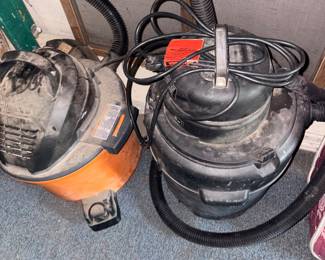 Shop Vac, Vacuum