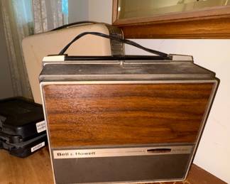 Bell and Howell projector