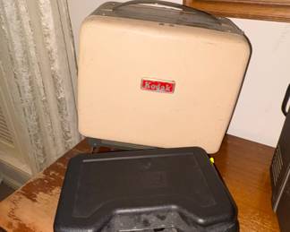 Kodak projector, gun case