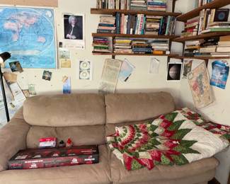 Beige sofa