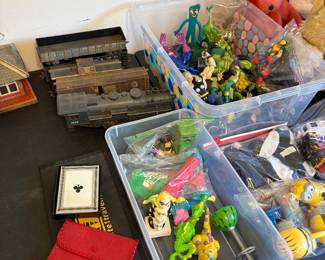 Old action figures, Vintage Mc Donalds toys