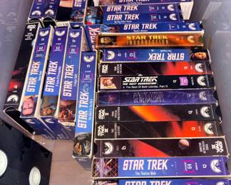 Star Trek VHS tapes
