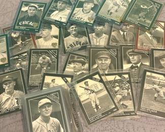 Black White Baseball Players Hard Carded 20 per bag