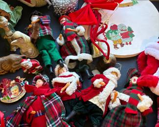 Vintage Dickens Caroler Christmas Figures