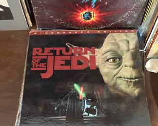 Starwars Laser discs