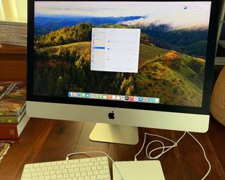 Apple iMac 27” Retina 5K – 2020 3.8 GHz 8-Core Intel Core i7 32 GB RAM 2 TB SSD AMD Radeon Pro 5500 XT 8 GB Includes Apple Keyboard + Trackpad Tested & Working