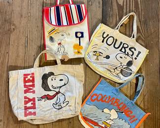VINTAGE SNOOPY BAGS