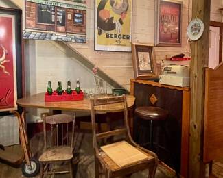 VINTAGE ART AND POSTERS