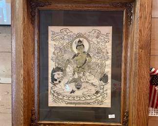 ASIAN FRAMED ART