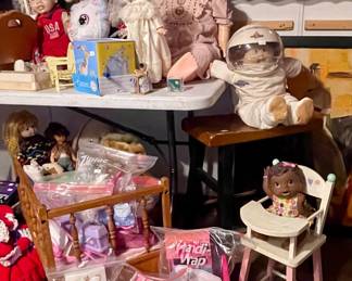 MORE DOLLS AND DOLL ACCESSORIES