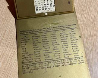 VINTAGE BRASS ADVERTISING CLIP BOARD